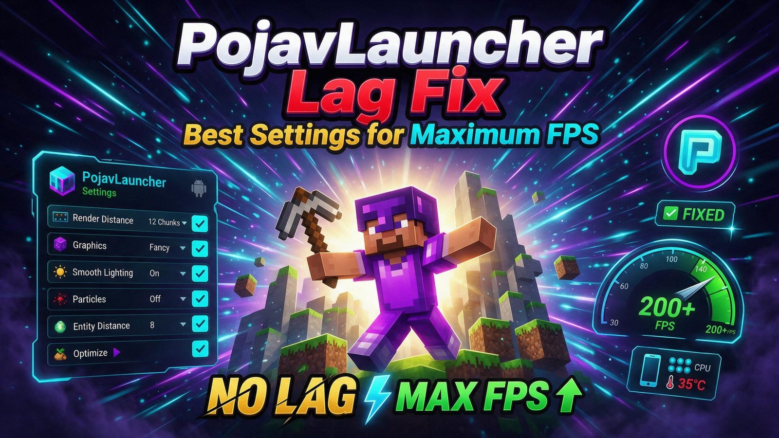 PojavLauncher Lag Fix